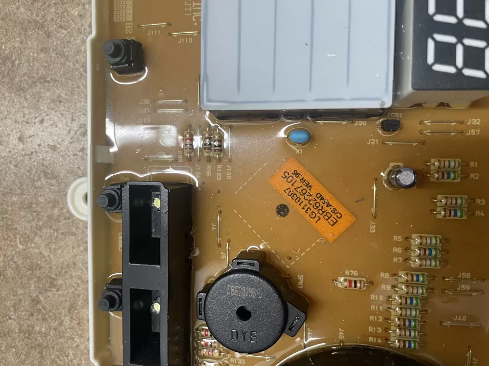 LG EBR62267105 EAX60993601 Washer Control Board AZ11165 | KMV246