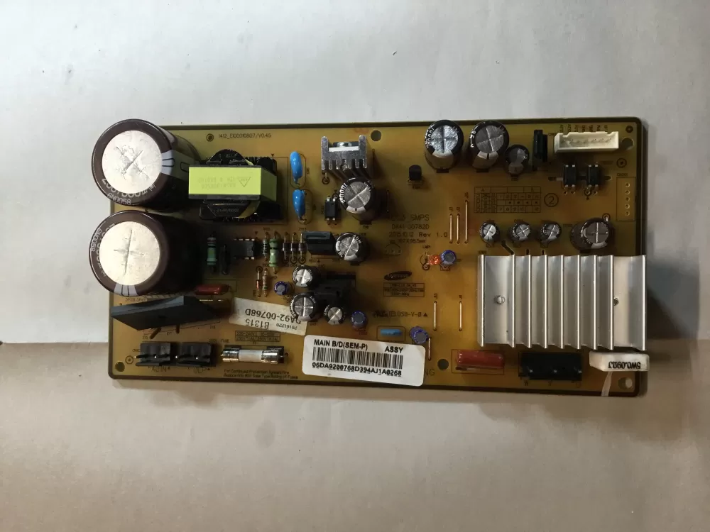 Samsung DA92-00768D Refrigerator Control Board Inverter