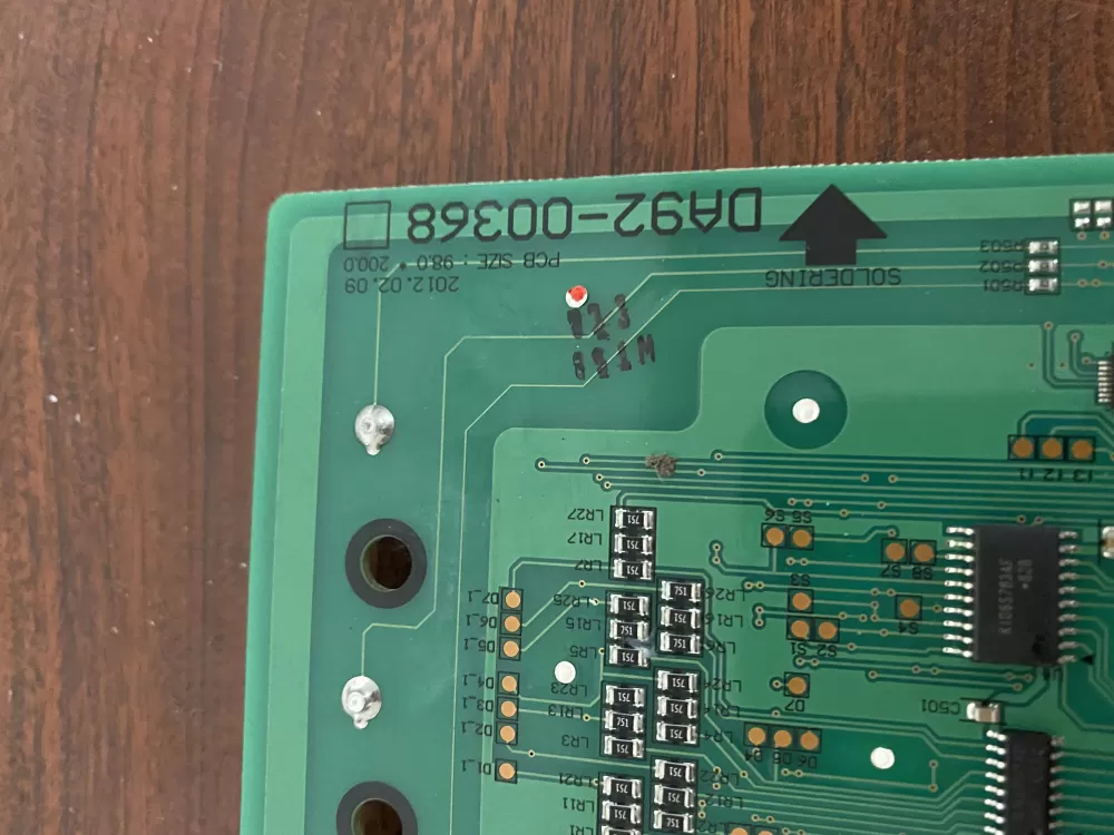 Samsung DA92 00368A Refrigerator Dispenser Board AZ27478 | BK263