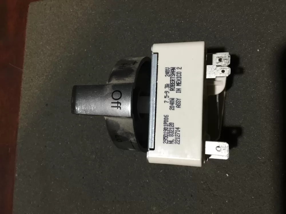 GE 295D1901P006 Range Infinite Switch