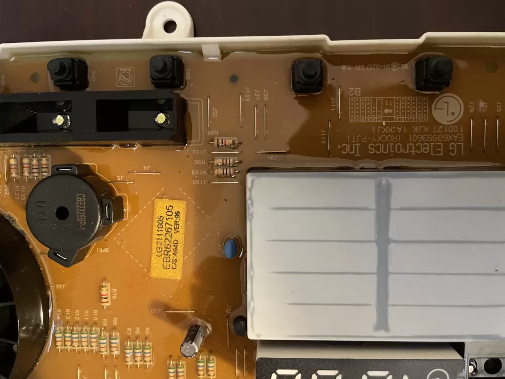 LG EBR62267105 EBR62267102 EAX60993601 Washer Control Board AZ49860 | KMV421