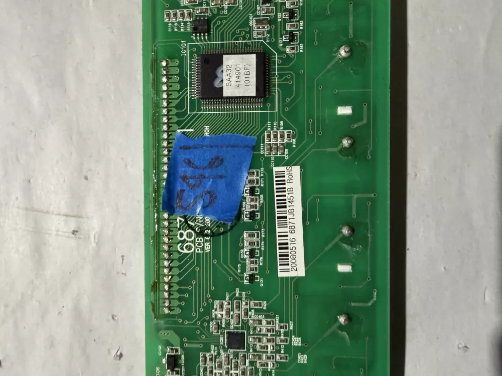 Kenmore LG 6871JB1451B Refrigerator Control Board Dispenser AZ211287 | KM546
