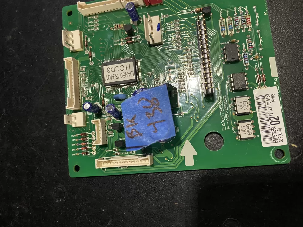 GE WB27X35345 Microwave Control Board AZ24749 | BK438