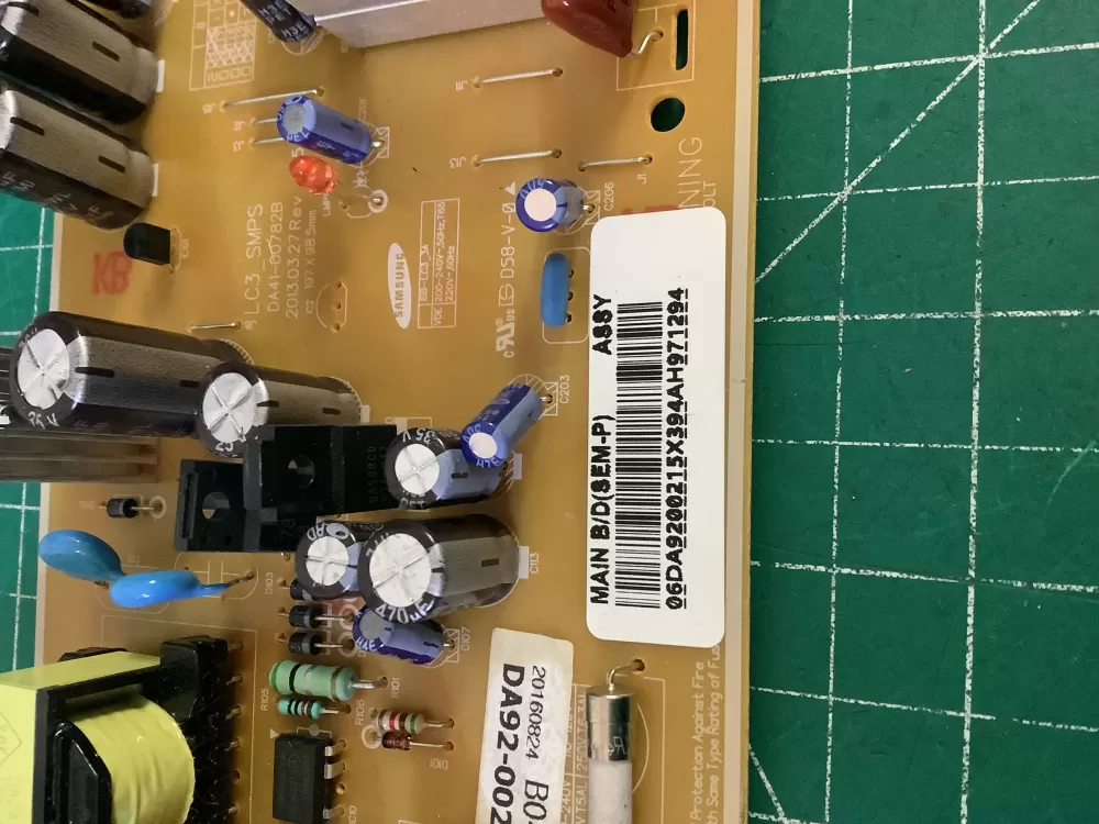 Samsung DA92-00215K Refrigerator Control Board AZ188114 | NR1937