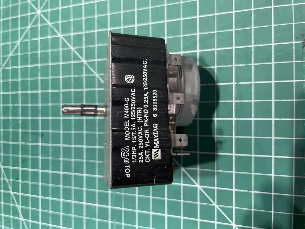 Maytag  Whirlpool 6 3095520  63095520  WP33001632  AP6007932  33001632  3095520  516531  PS11741059 Dryer Timer