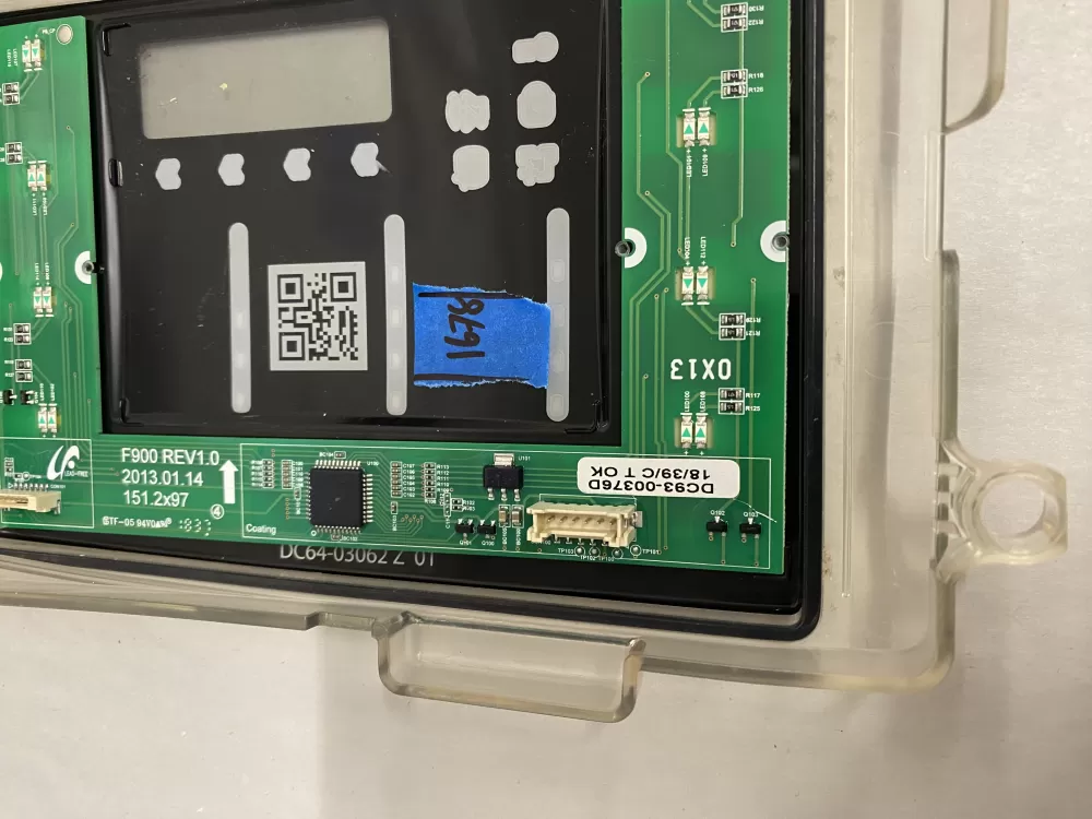 Samsung Washer User Interface Sensor DC93-00376D DC97-18494A AZ224101 | BK1678
