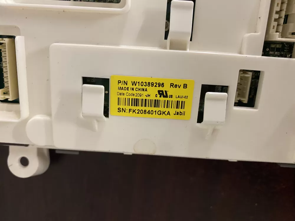Maytag W10554865 W10389296 Dryer Control Board User Interface AZ33064 | BK1683