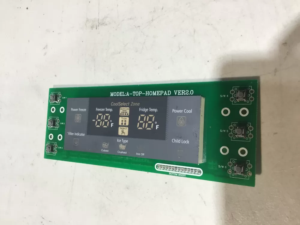 Samsung Whirlpool Refrigerator Control Board Dispenser AZ49145 | NR1800