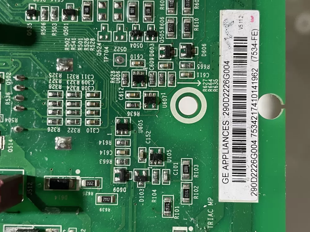 GE WH22X36498 290D2226G004 Washer Control Board AZ141359 | Wm2377