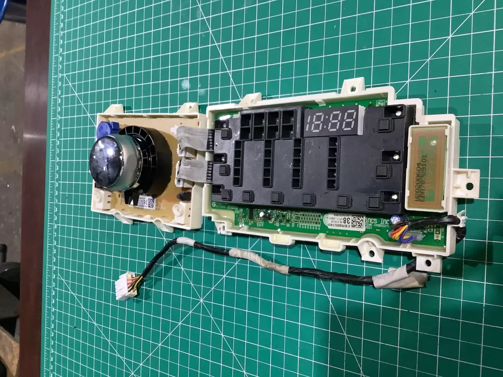 LG EBR80574938  AP6982795  EBR78789101 Washer User Interface Control Board