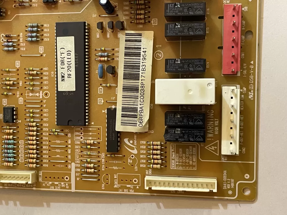 Samsung DA41 00694A Refrigerator Control Board AZ147025 | KM2465