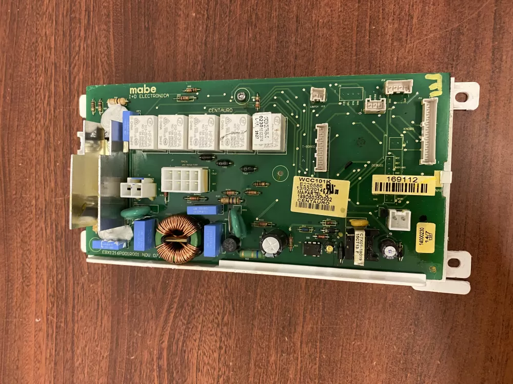 GE 189D5035G002 WH12X20274 Washer Control Board