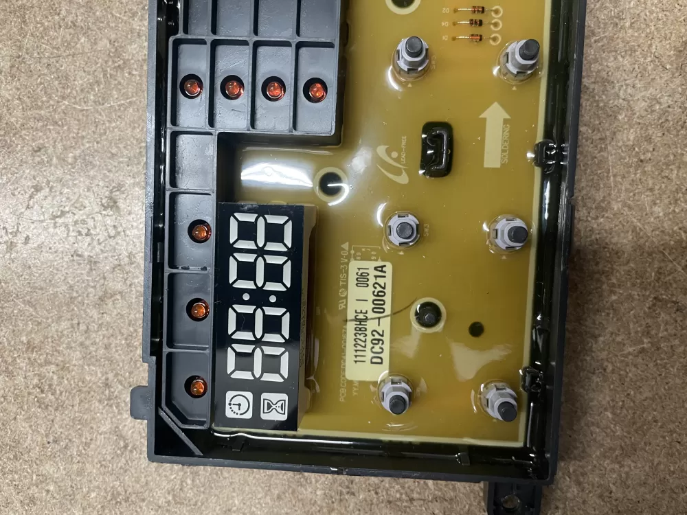 Samsung DC92 00619A Washer Control Board AZ20504 | KMV323