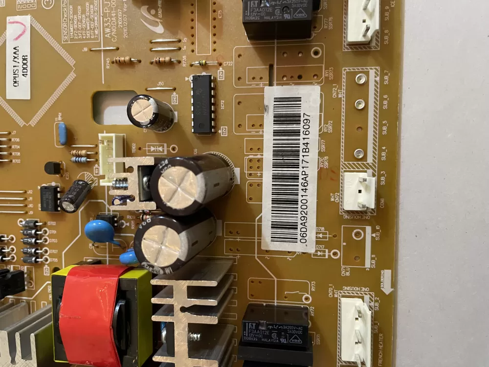 Samsung DA92 00146A Refrigerator Control Board AZ147021 | KM2465