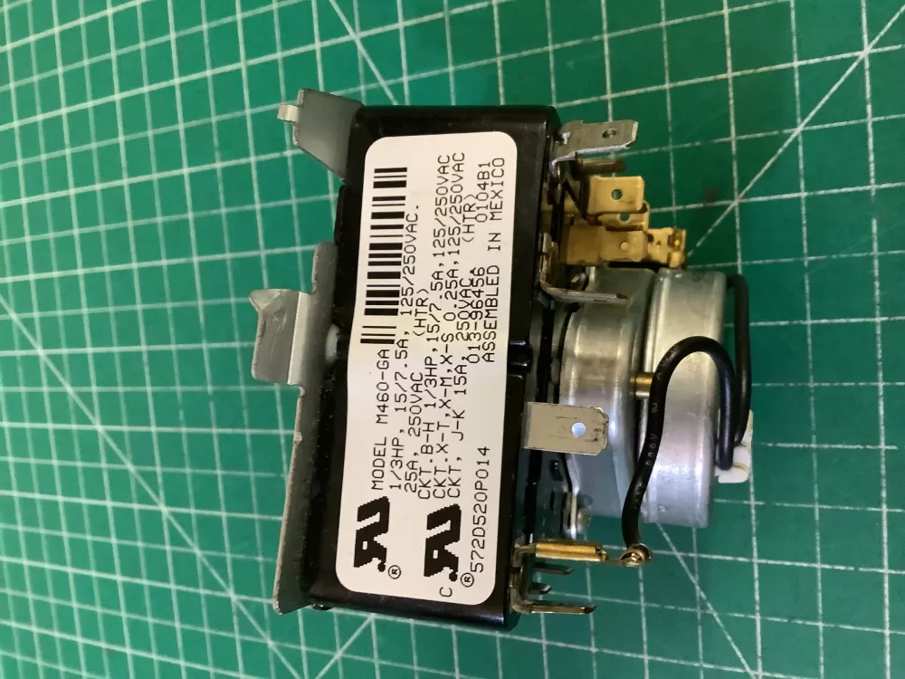 GE 572D520P014 WE4M260 Dryer Timer AZ200412 | NR2795