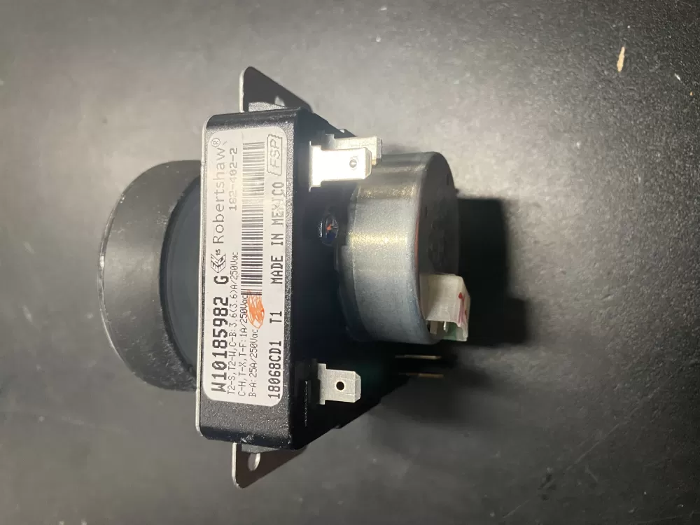 Whirlpool  Maytag  Kenmore AP6016541 W10185982 WPW10185982VP WPW10185982 PS11749831 Dryer Timer
