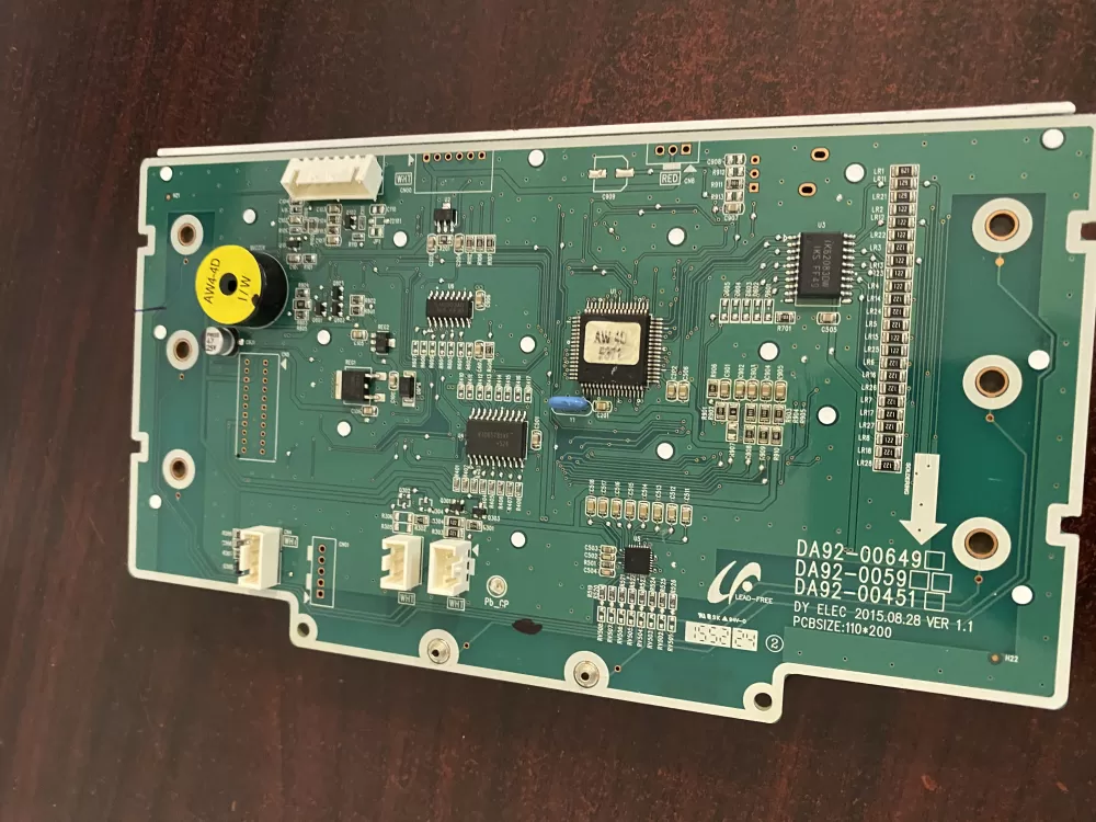 Samsung DA92-00649A Refrigerator Control Board Dispenser