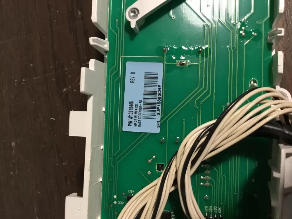 Whirlpool Amana W10215446 W10212773 Dryer Control Board AZ38795 | NR1465