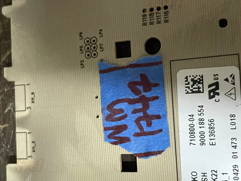 Bosch 9000188554 Dryer Control Board PCB AZ42805 | Wm1747