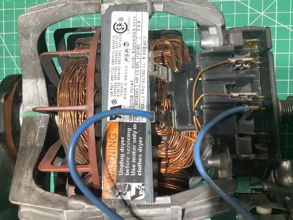 Kenmore Maytag 279787SKID Dryer Kitchen Aid Motor AZ159803 | SL185