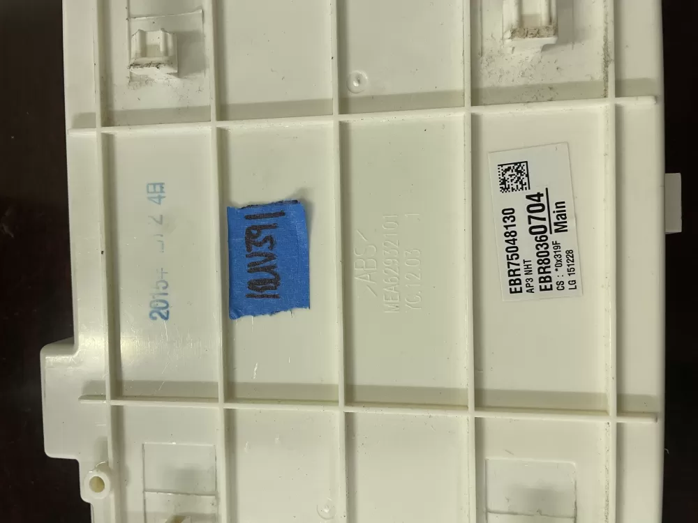 LG EBR80360704 Washer Control Board AZ39566 | KMV391