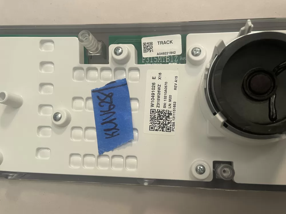 Maytag W10491026 Washer Control Board Console Panel AZ108397 | KMV628