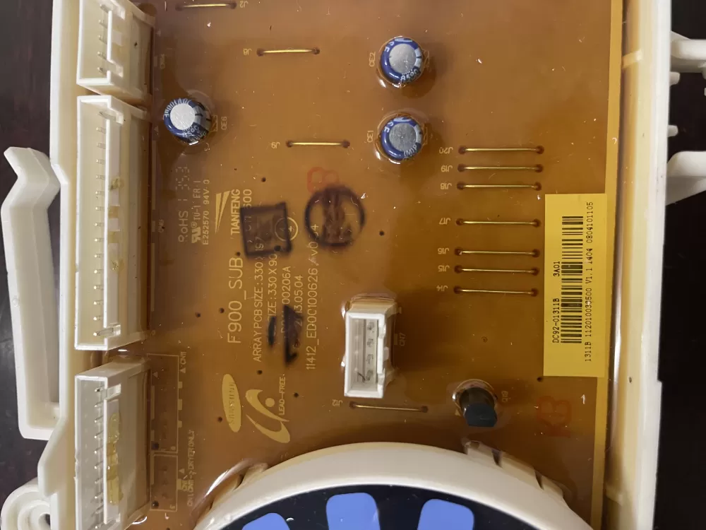Samsung DC92-01311B Washer Control Board AZ37771 | KM237