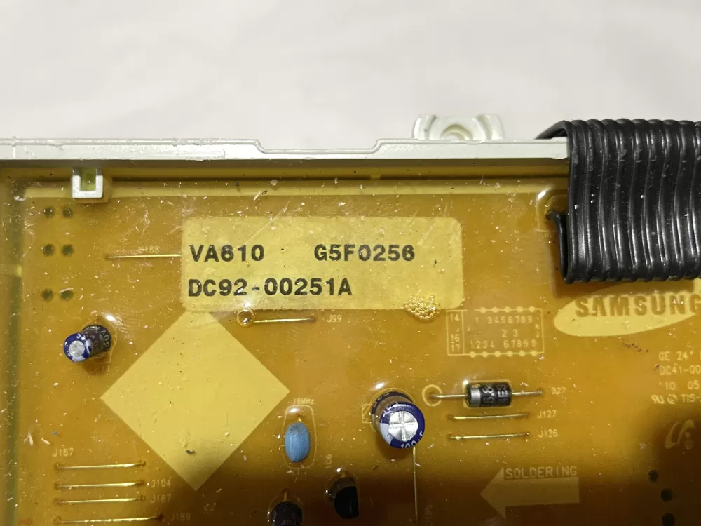 GE Samsung DC92-00251A Dryer Control Board