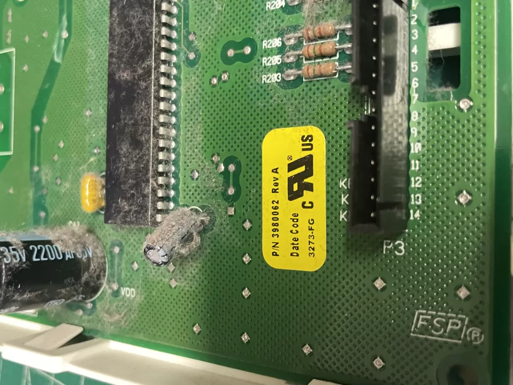 Whirlpool Kenmore WP8546219 3980062 A Dryer Control Board AZ211123 | Wm1597