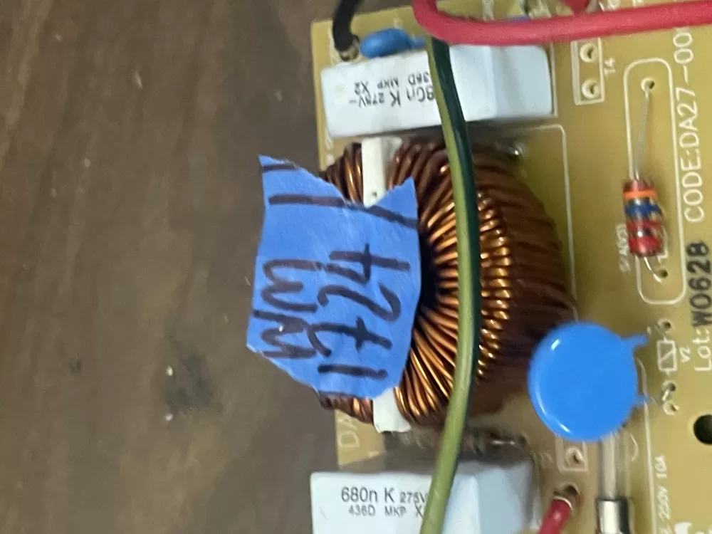 Samsung 00043D 00022B Refrigerator Control Board Noise Filter AZ90874 | Wm1724