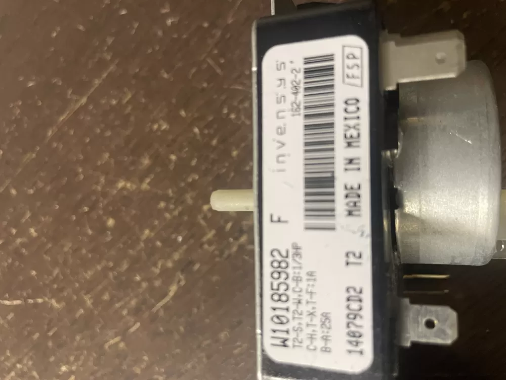 Whirlpool Maytag W10185982 Kenmore WPW10185982VP Dryer Timer AZ45555 | Wm515