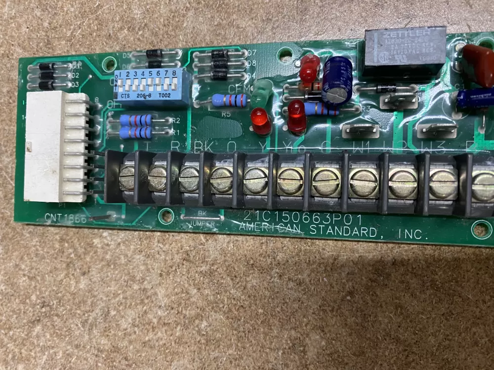 Trane 21C150663P01 Cnt1866 Control Board American Standard AZ1217 | BK1465