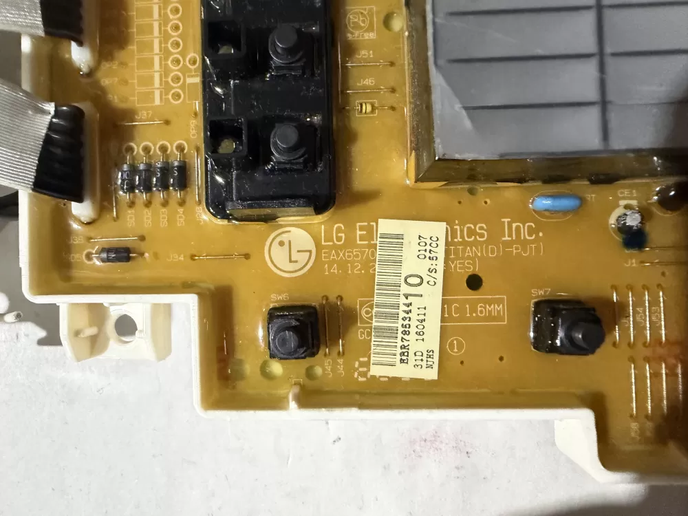 LG EBR78534410 Washer Control Board Display AZ228533 | KMV469