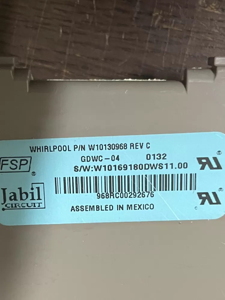 Whirlpool Maytag KitchenAid Kenmore Dishwasher Control Board AZ42833 | Wm1748
