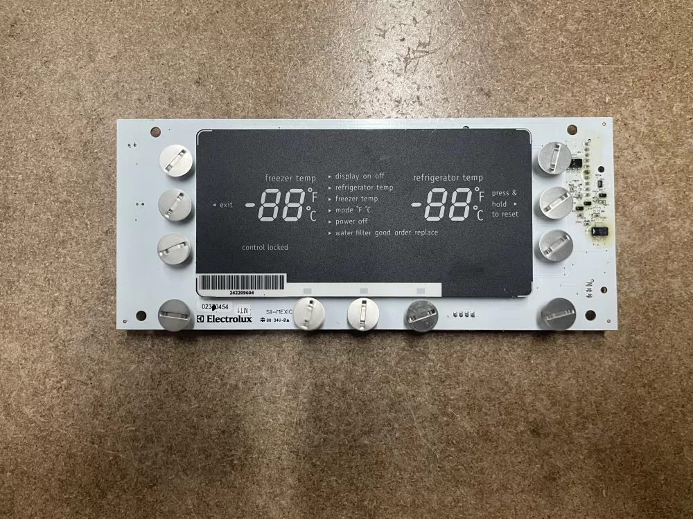 Frigidaire 242209710 Refrigerator Dispenser Control Board P#