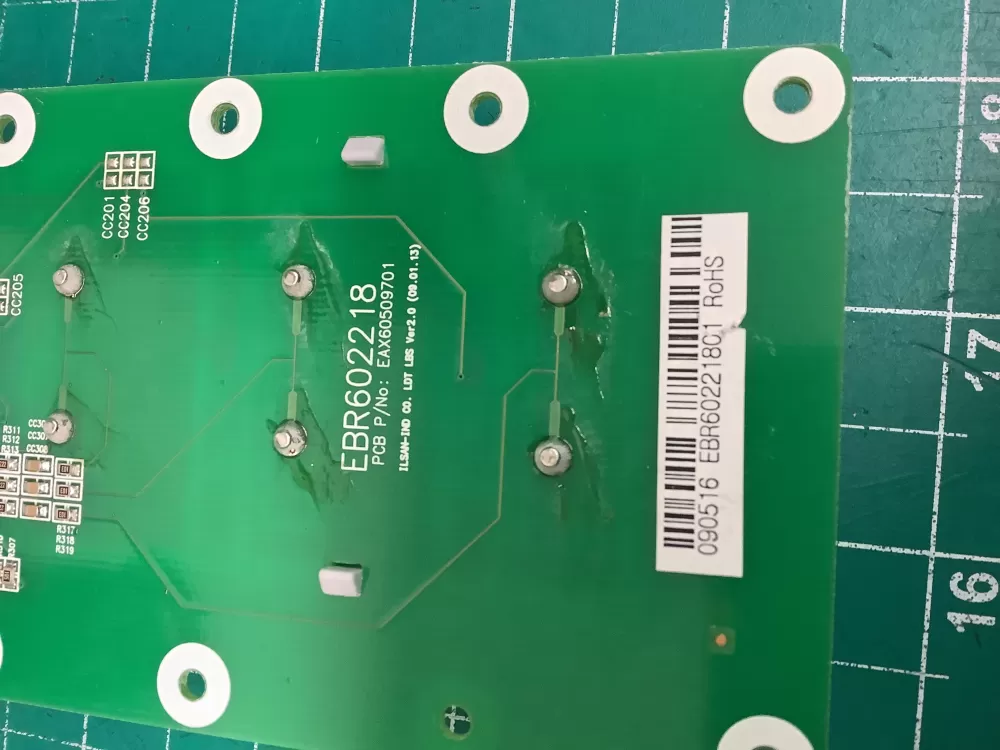 EBR60221801 LG Refrigerator Board - Display / Interface