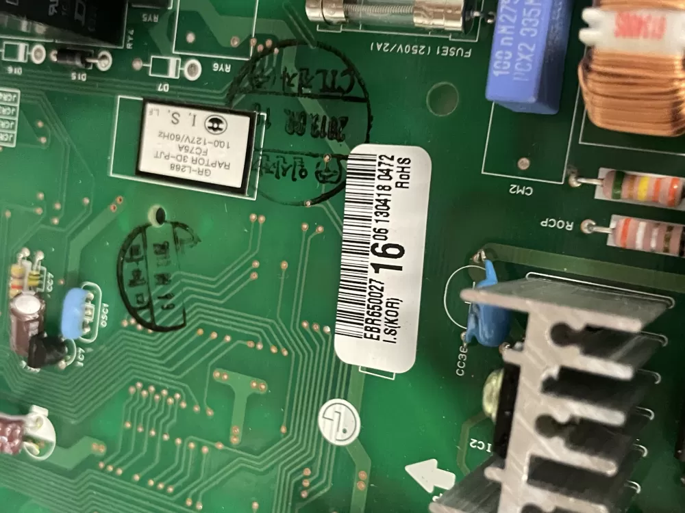 LG AP5736538 EBR65002716 PS8737450 Refrigerator Control Board AZ214454 | Wm875