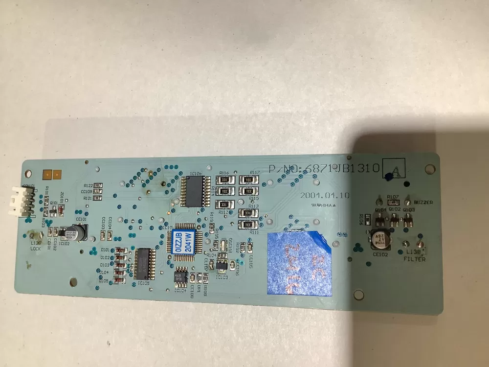 LG 6871JB1310A Refrigerator Dispenser Display Control Board AZ143844 | ZC2416