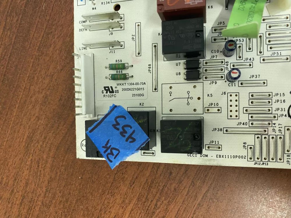 GE 200D2260G008 PD00074367 AP7188100 Refrigerator Control Board AZ35673 | BK433