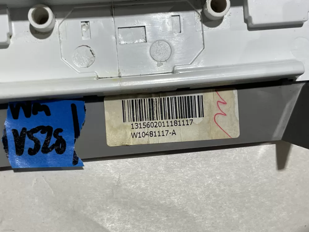 KitchenAid W10195795 W10481117 Dishwasher Control Panel AZ141489 | Wmv528