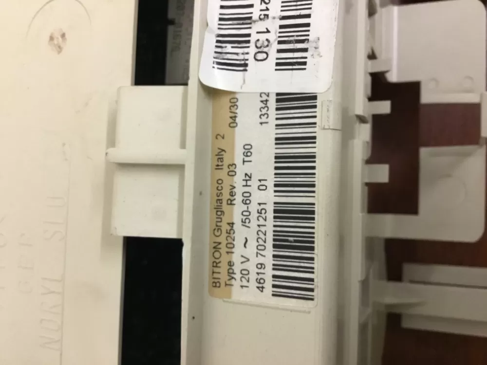 Whirlpool Washer Control Board Electronic CCU 46197022125101 AZ33295 | NRV365