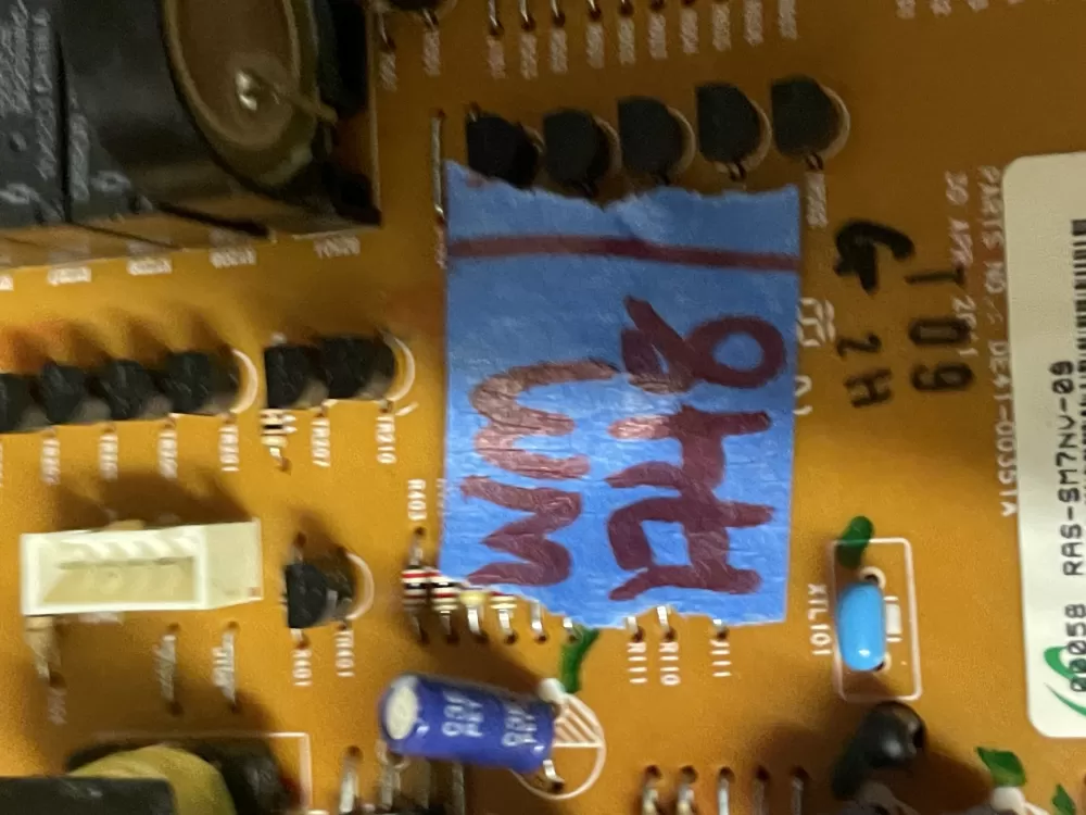 GE Microwave Control Board Part # WB27X11078 AZ42830 | Wm1748