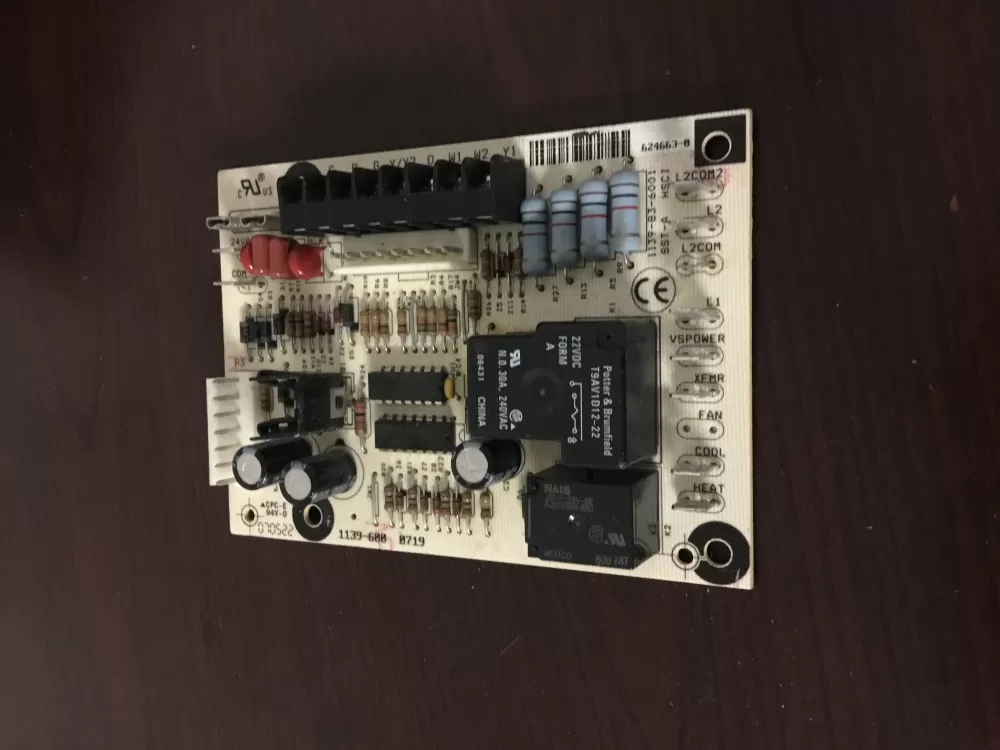 1139-600 Nordyne Furnace Control Board AZ207652 | BG753
