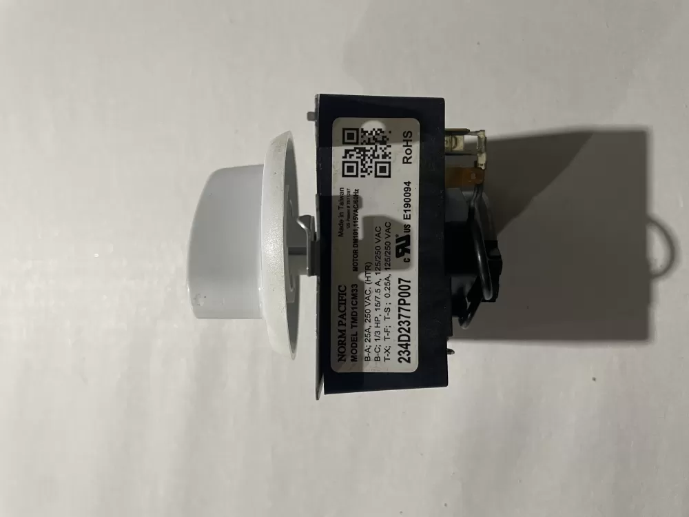 Hotpoint General Electric WE04X25586 234D2377P007 Dryer Timer