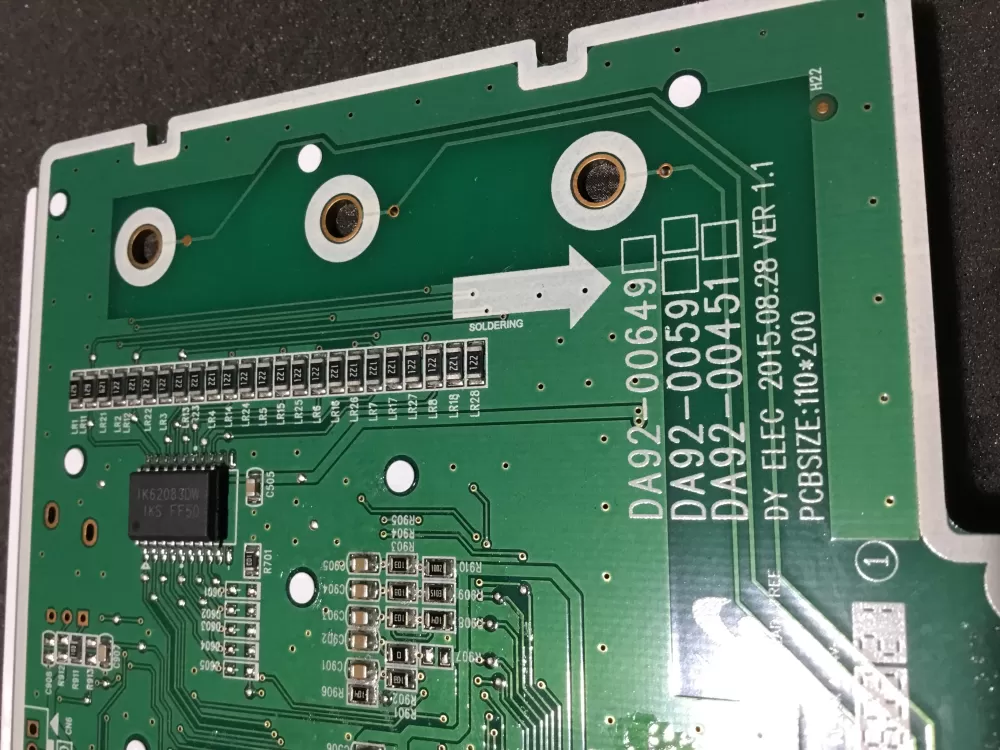 Samsung DA92 00649A Refrigerator Control Board Dispenser AZ88060 | NR1151