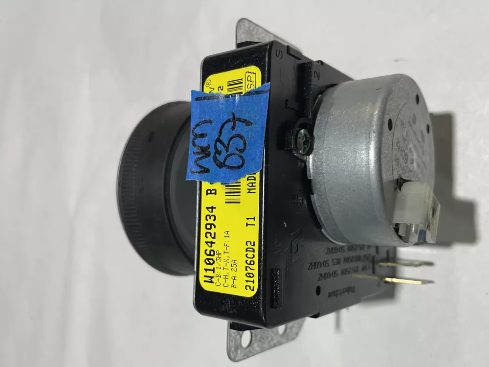Whirlpool W10642934 W10854240 Laundry Center Timer AZ158656 | Wm837