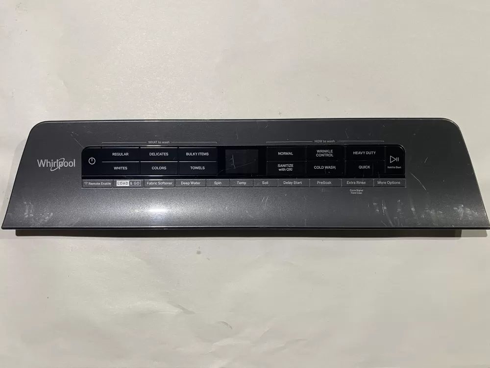 Whirlpool  W11112920  W11174237 W11112918W11112920  W11174237  W11112918 Washer Control Panel
