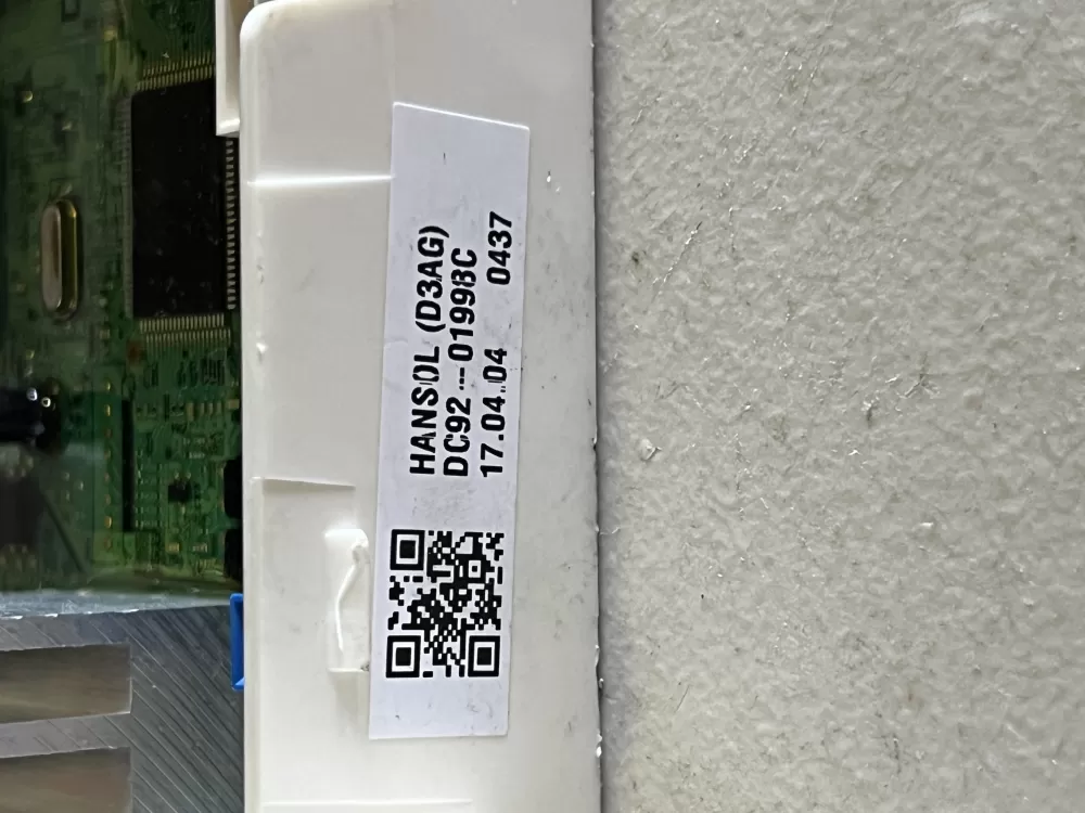 Samsung DC92-01998C Washer Control Board AZ44817 | JT962
