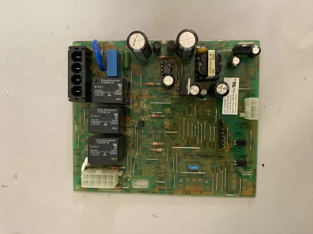 Whirlpool WPW10135090  AP6015557  W10135090  2252189  2252189EXCR  2255239  2255239EXCR  2304056  2304056EXCR  2304095  2304095EXCR  PS11748838  W10135090R  W10135090REXCR Refrigerator Main Control Board