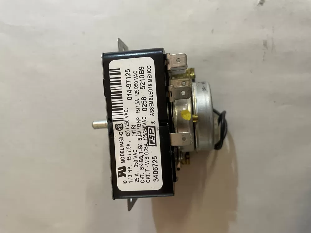 Whirlpool Maytag Amana AP6008573 3406725 WP3406725 Dryer Timer AZ162955 | KM187
